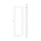 Placa radianta din otel carbon cu sistem hidraulic Made in Italy - Bigne Viadurini