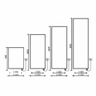 Radiator electric de perete modern cu placă radiantă de până la 1000 W - îndoit Viadurini