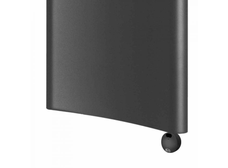 Radiator electric de perete modern cu placă radiantă de până la 1000 W - îndoit Viadurini
