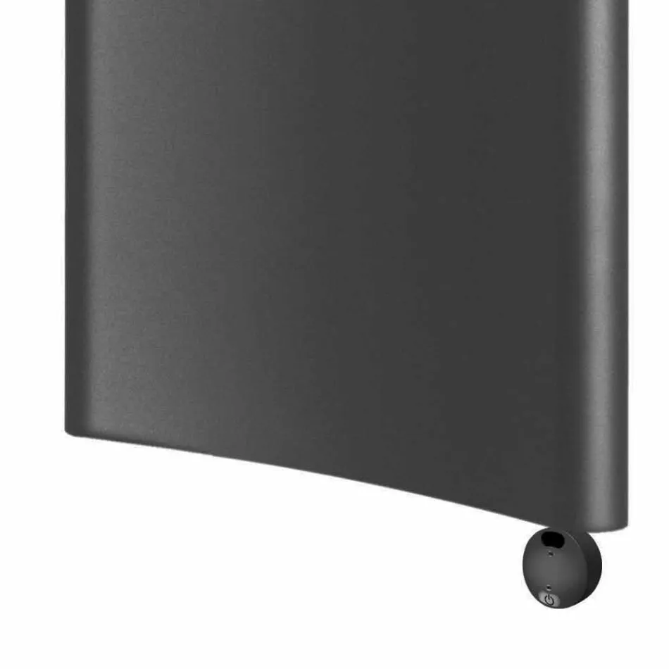 Radiator electric de perete modern cu placă radiantă de până la 1000 W - îndoit Viadurini