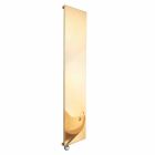 Placă radiantă electrică verticală în aur Modern Design până la 1000 W - Gheață Viadurini