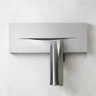 Placă radiantă hidraulică de proiectare orizontală din oțel până la 820 W - tăiat Viadurini