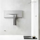 Placă radiantă hidraulică de proiectare orizontală din oțel până la 820 W - tăiat Viadurini