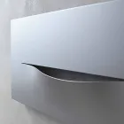 Placă radiantă hidraulică de proiectare orizontală din oțel până la 820 W - tăiat Viadurini