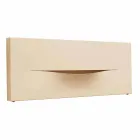 Placă radiantă hidraulică de proiectare orizontală din oțel până la 820 W - tăiat Viadurini