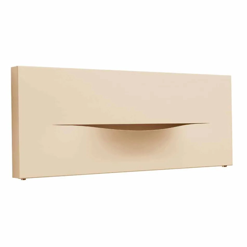 Placă radiantă hidraulică de proiectare orizontală din oțel până la 820 W - tăiat Viadurini