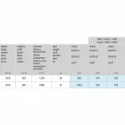 Placă radiantă din oțel cu design vertical de 5 bare până la 1003 wați - râu Viadurini