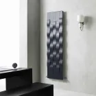 Placă radiantă din oțel cu design vertical de 5 bare până la 1003 wați - râu Viadurini