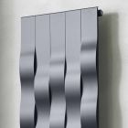 Placă radiantă din oțel cu design vertical de 5 bare până la 1003 wați - râu Viadurini