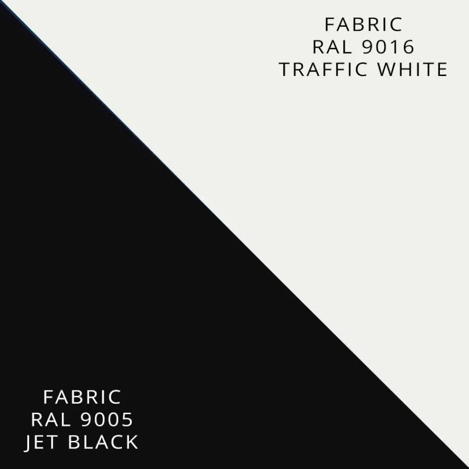 Placă radiantă din aluminiu și țesături electrice și colorate Design 150 W - Sam Viadurini