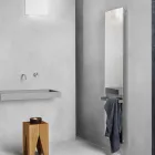 Placă radiantă verticală din oțel inoxidabil Reflex Design modern la 510 W - Gheață Viadurini
