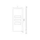 Plită electrică din oțel carbon Fabricată în Italia - confiată Viadurini