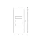 Placă de încălzire mixtă din oțel carbon fabricată în Italia - confiată Viadurini