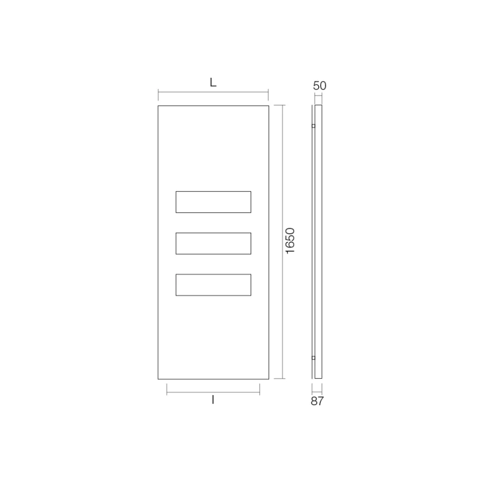 Placă de încălzire mixtă din oțel carbon fabricată în Italia - confiată Viadurini