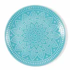 Placi colorate moderne 18 piese Serviciu complet de masă în Gres - Creta Viadurini