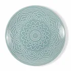 Placi colorate moderne 18 piese Serviciu complet de masă în Gres - Creta Viadurini