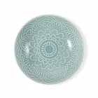 Placi colorate moderne 18 piese Serviciu complet de masă în Gres - Creta Viadurini