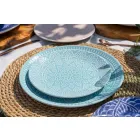 Placi colorate moderne 18 piese Serviciu complet de masă în Gres - Creta Viadurini