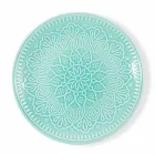 Placi colorate moderne 18 piese Serviciu complet de masă în Gres - Creta Viadurini