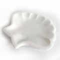 Farfurie Seashell Design din marmură statuară sablată fabricată în Italia - Mietta