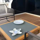 Farfurie modernă de marmură în formă de stea de mare fabricată în Italia - Ticcio Viadurini