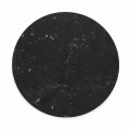 Placă rotundă de brânză în marmură albă sau neagră, fabricată în Italia - Kirby