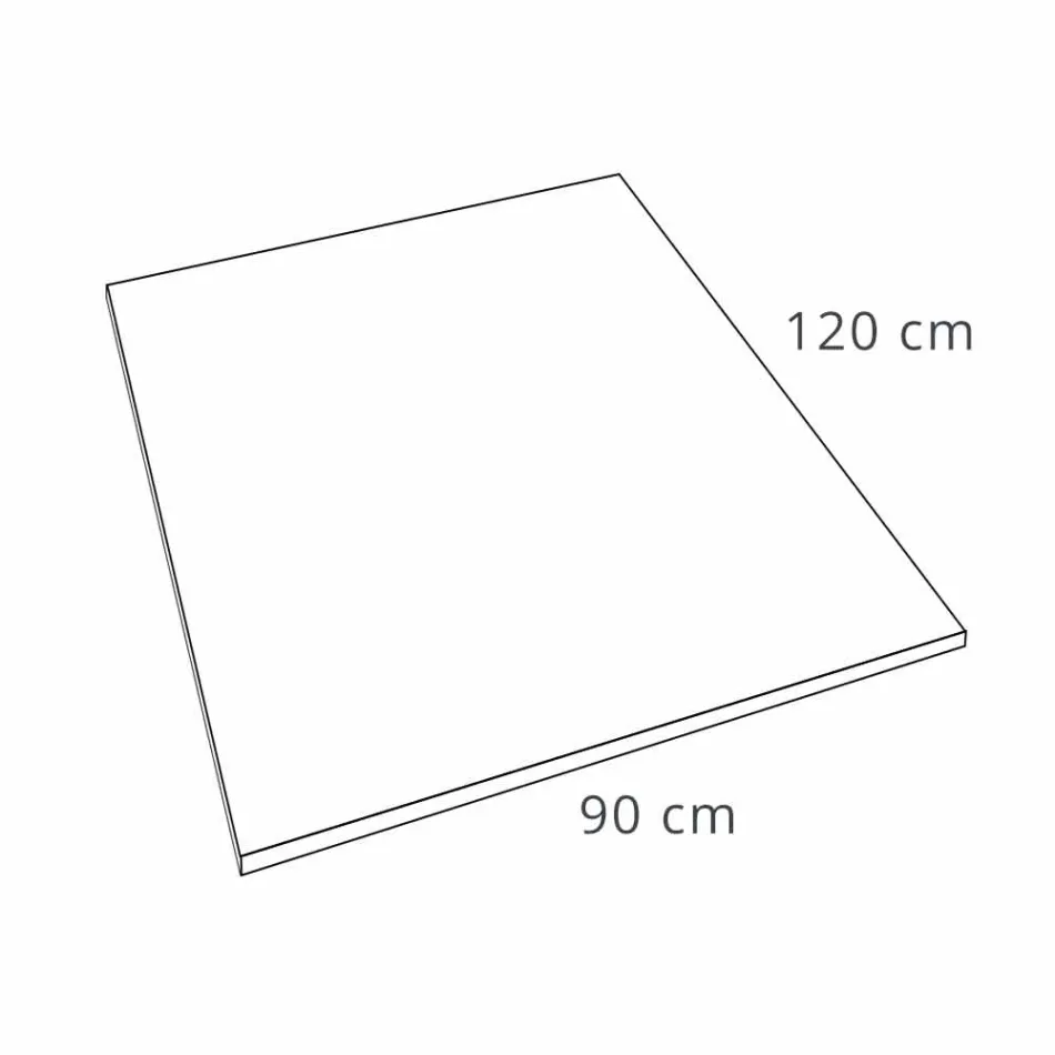 Tavă de duș 120x90 în rășină cu efect de piatră cu grilă de oțel - Domio Viadurini
