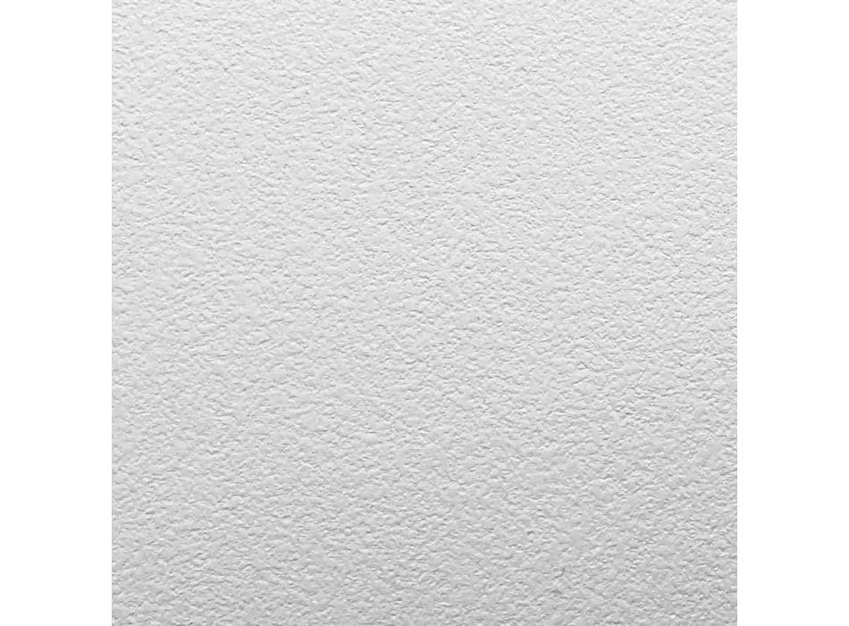 Tăviță de duș cu efect de catifea albă din rășină dreptunghiulară 140x80 cm - Estimo Viadurini