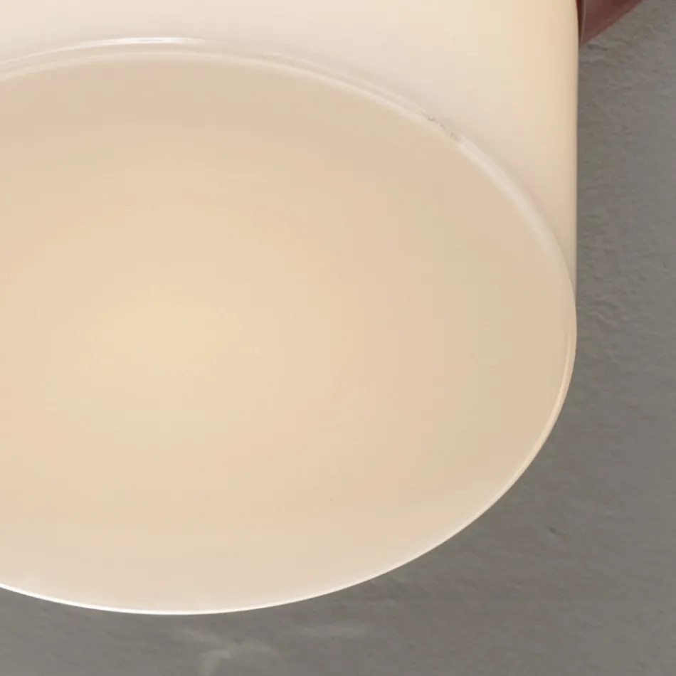 Lămpi de tavan în aer liber fabricate manual în majolică Made in Italy - Toscot Swinger Viadurini