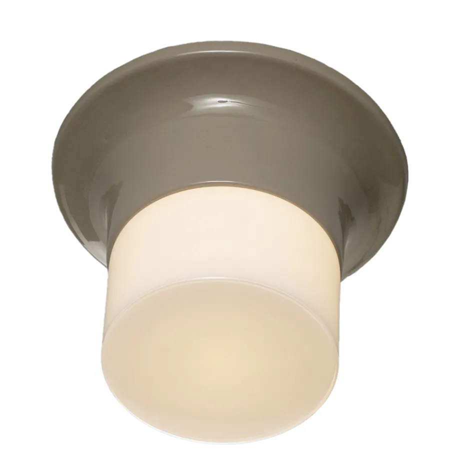 Lămpi de tavan în aer liber fabricate manual în majolică Made in Italy - Toscot Swinger Viadurini