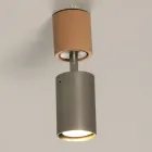 Lampă de tavan artizanală din ceramică și metal Made in Italy - Toscot Match Viadurini