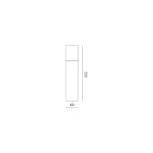 Lampă de tavan artizanală din ceramică și alamă Made in Italy - Toscot Match Viadurini