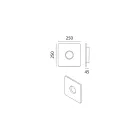 Lampă de tavan fabricată manual în majolică toscană Made in Italy - Toscot Vivaldi Viadurini