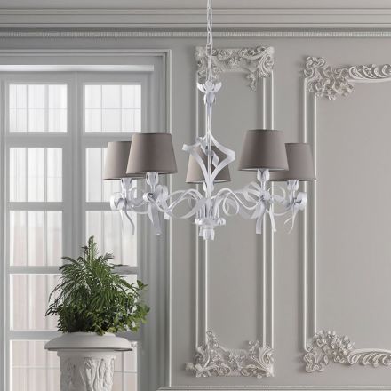 Lampă de tavan LED albă pentru iluminarea spațiilor moderne și ordonate – Dalia Viadurini