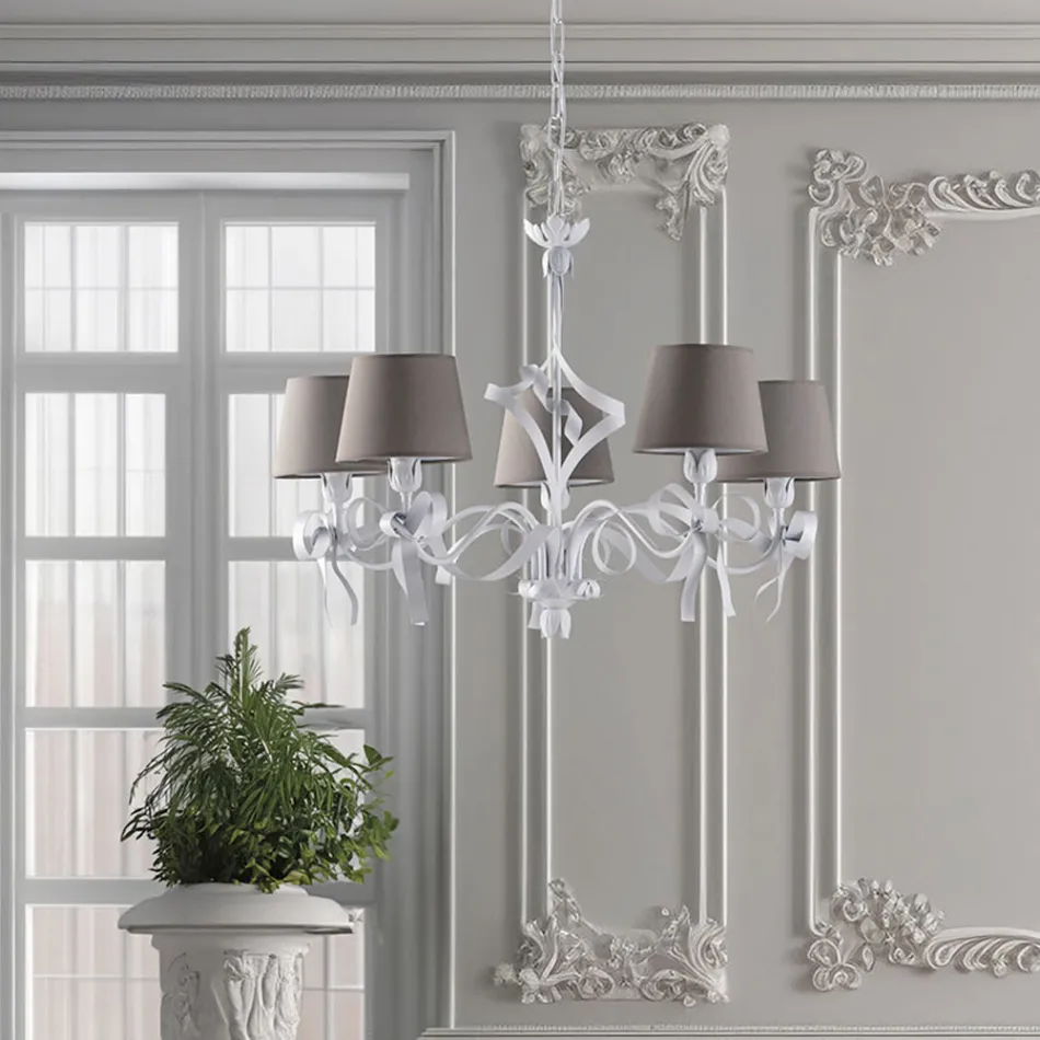 Lampă de tavan LED albă pentru iluminarea spațiilor moderne și ordonate – Dalia Viadurini