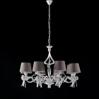 Lampă de tavan LED albă pentru iluminarea spațiilor moderne și ordonate – Dalia Viadurini