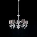 Lampă de tavan LED albă pentru iluminarea spațiilor moderne și ordonate – Dalia Viadurini