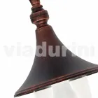 Lampă de plafon de grădină din aluminiu turnat în Italia, Anusca Viadurini