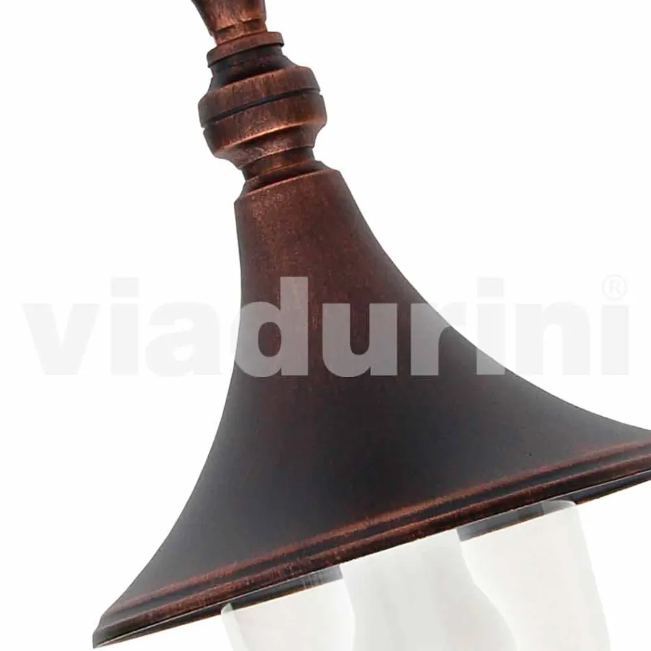 Lampă de plafon de grădină din aluminiu turnat în Italia, Anusca Viadurini