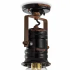 Lampă de plafon lumina reflectoarelor plafon ceramice, sticlă și metalo Bryanna Viadurini