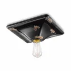 Ceiling stil retro ceramice Karen Ferroluce Viadurini