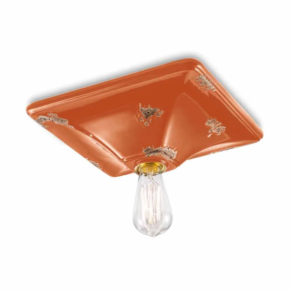 Ceiling stil retro ceramice Karen Ferroluce Viadurini