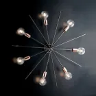 Aplice de tavan din fier forjat fabricate în Italia pentru decorarea interioară - Olanda Viadurini