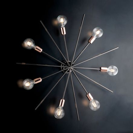 Aplice de tavan din fier forjat fabricate în Italia pentru decorarea interioară - Olanda Viadurini