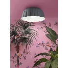 Plafonieră ceramică de design vintage fabricată în Italia - Ferroluce Madame Grès Viadurini