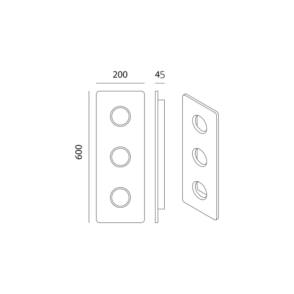 Lampă de tavan în majolică toscană Fabricată manual în Italia - Toscot Vivaldi Viadurini