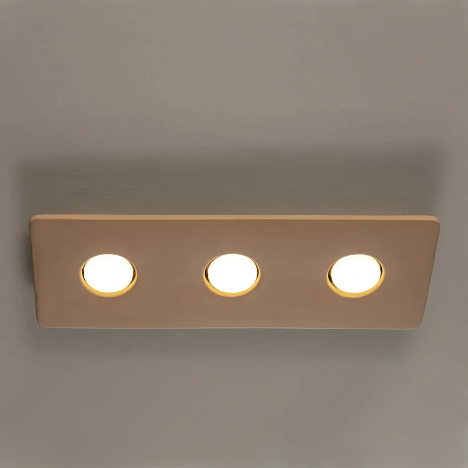 Lampă de tavan în majolică toscană Fabricată manual în Italia - Toscot Vivaldi Viadurini