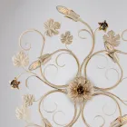 Lampă de tavan LED cromată, fabricată în Italia, pentru spații moderne – Fiore Viadurini