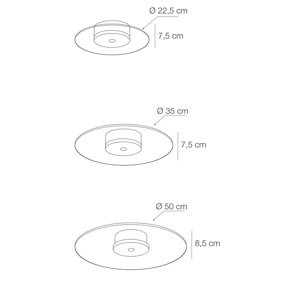 Lampă de tavan metalică cu difuzor din plexiglas cu micropuncte - Nora Viadurini