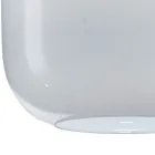 Lampă de tavan din sticlă suflată manual, lucrată manual în Italia - Soffio Viadurini